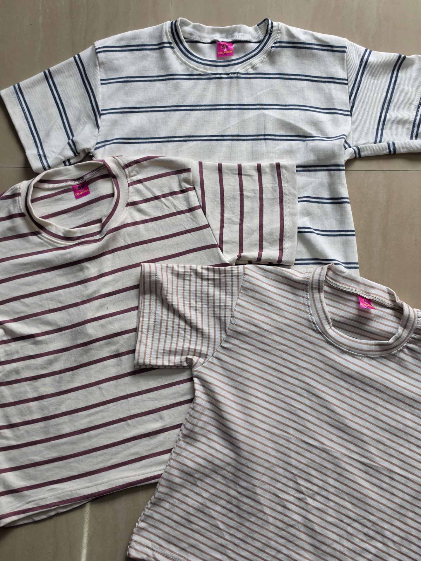 Girls Lining T-Shirt Combo Pack of 3